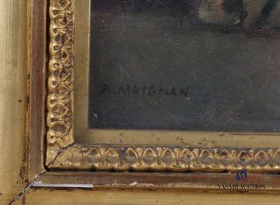 null École française du XIXème siècle

Femme assise

Huile sur toile

Porte une signature...