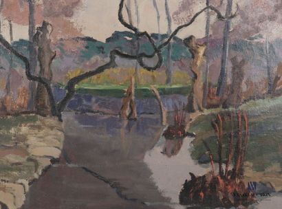 null CARACOTCHIAN Stéphane dit Stéphane Cara (1901-1962)

Ruisseau à Chamadelle,...