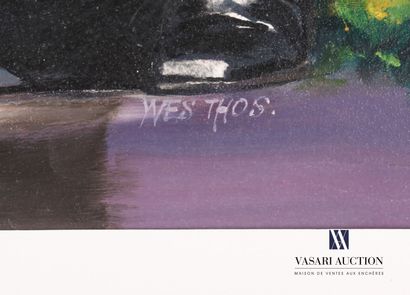 null THOS Yves (1935-2020)

Accident de la route

Acrylique sur papier

Signée en...
