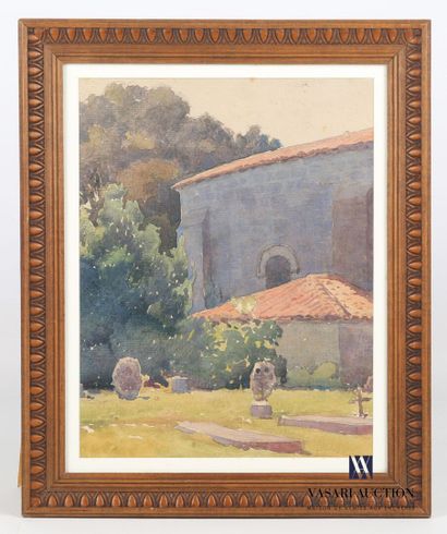 null ARIES Nel (1873-1944) attributed to

Cemetery - Walk at the foot of the basilica

Watercolor...