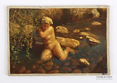 null TCHISTOVSKY Lev (1902-1969)

Female Nude in the Bath or Irene Bathing in the...