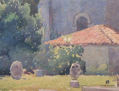 null ARIES Nel (1873-1944) attributed to

Cemetery - Walk at the foot of the basilica

Watercolor...