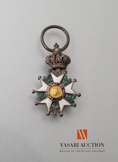  Ordre de la Légion d'Honneur, réduction, étoile en argent 15 mm, pointes pommetées,...