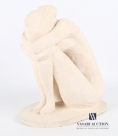 null UZAC François (1926-2022)

Sujet en terre cuite blanche figurant une femme nue...