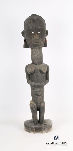 null GABON - FANG

Fétiche de Biéri femelle en bois sculpté, incrustations, boucles...