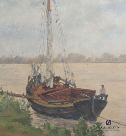null UZAC Zénon (1855-1942)

Muret en bord de rivière - Voilier amarré 

Une huile...