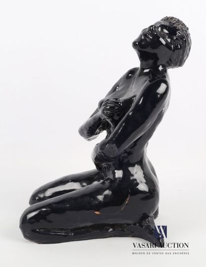 null UZAC François (1926-2022)

Sujet en terre cuite émaillée bleu nuit figurant...