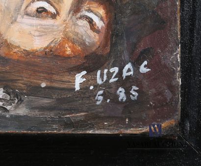 null UZAC François (1926-2022)

La mort de Decius Mus 

Huile sur isorel

Signée...