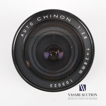 null Objectif fixe Auto Chinon 1:2.8 f-28mm 103023

(Bon état)