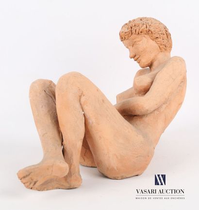 null UZAC François (1926-2022)

Sujet en terre cuite figurant une femme nue allongée...