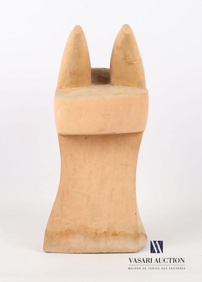 null AFRIQUE

Sujet en bois sculpté représentant une figure anthropomorphe cornue.

(fente...
