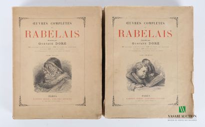 null RABELAIS - OEuvres complètes Tome Premier & Tome Second - Paris, Garnier Frères,...