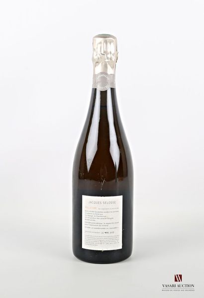 null 1 bottle Champagne JACQUES SELOSSE GC Extra Brut Blanc de Blancs 1999

	Disgorged...