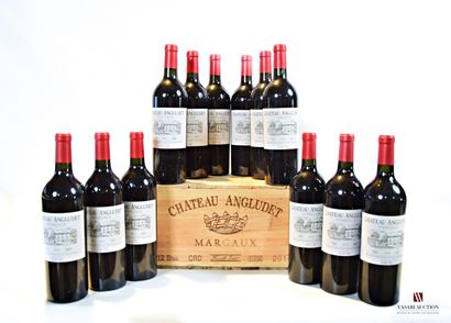 null 12 bouteilles	Château d'ANGLUDET	Margaux 	2014

	Présentation et niveau, impeccables....