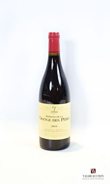 null 1 bouteille	IGP Pays d'Hérault DOMAINE DE LA GRANGE DES PÈRES rouge		2014

	Et....