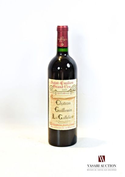 null 1 bouteille	Château GUILLEMIN LA GAFFELIÈRE	St Emilion GC	2001

	Et. un peu...