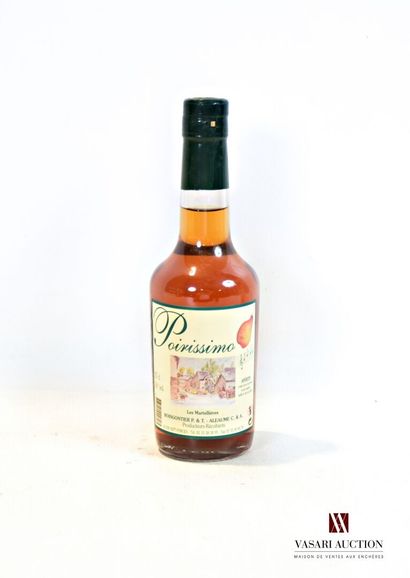 null 1 bottle Aperitif POIRISSIMO put Boisgontier & Aleaume Producers

	35 cl - 16°....