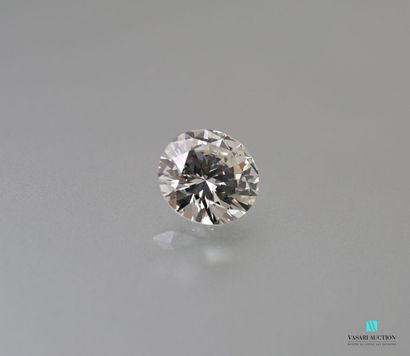 null Diamond on paper of 5,45 carats with its preliminary certificate of the French...