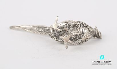 null Silver subject representing a pheasant

Weight : 100,02 g

Height : 5 cm 5 cm...