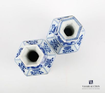 null 
Chine, Dynastie Qing, Période Kangxi (1662-1722) 




Paire de vases de forme...