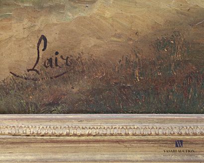 null LAIZ (XIX-XXème siècle)

Tableau horloge présentant un paysage champêtre animé...