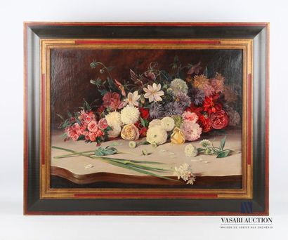 null DESPARMET-FITZ-GERALD Xavier (1861-1941)

Bouquet of flowers, with roses and...