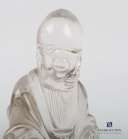 null CHINE

Sculpture figurant Shoulao, dieu de la longévité, représenté assis en...
