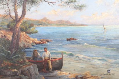 null CADIERRA Louis (XXth century)

Filleters in the Mediterranean 

Oil on canvas...