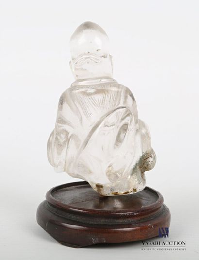 null CHINA

Sculpture representing Shoulao, god of longevity, represented sitting...