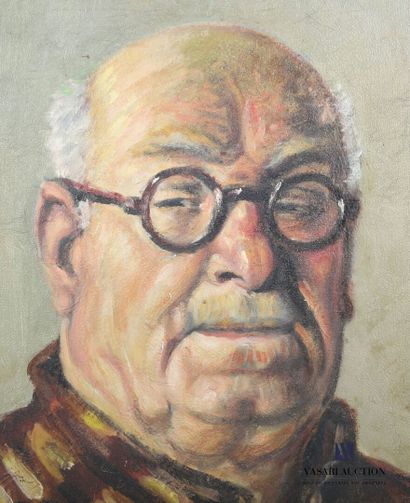 null JOU Luis Felipe Vicente (1882-1968)

Autoportrait

Huile sur toile 

Signée...