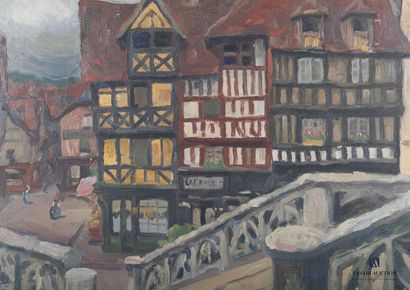 null BALANDE Gaston (1880-1971)

View of Strasbourg 

Oil on canvas 

Signed lower...