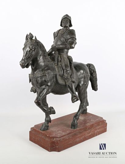 null DEL VERROCHIO Andrea (1435-1488) after 

Equestrian statue of the Colleone representing...