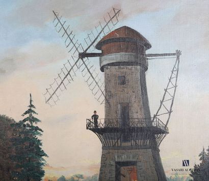 null ROUSSEAU CH (Early XXth century)

Animated view of the mills 

Oil on canvas

Signed...