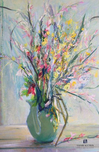 null BISTES Bernard (né en 1941)

Bouquet de fleurs en pot

Huile sur toile

Signée...