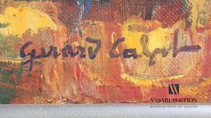 null CALVET Gérard (1926-2017)

Chevaux à l'aube 

Huile sur toile

Signé en bas...