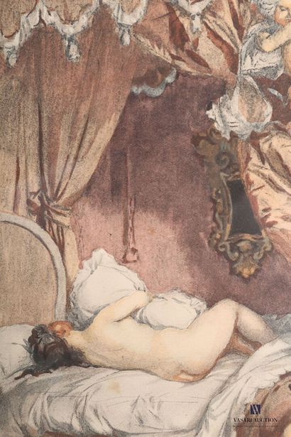 null LEROUX Auguste (1871-1954), after

Erotic Dream

Reproduction in colors

Signed...