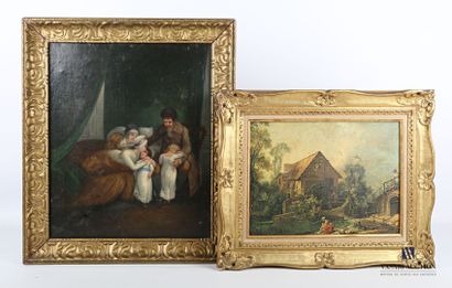 null École française fin XIX-XXème siècle

Les Adieux

Huile sur toile

53 x 43 cm

(petites...