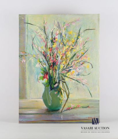 null BISTES Bernard (né en 1941)

Bouquet de fleurs en pot

Huile sur toile

Signée...