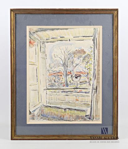 null MIQUEL Joseph Claude (1923-2012)

Vue de fenêtre

Aquarelle sur papier

Signée...
