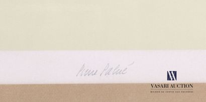 null PALUÉ Pierre (1920-2005), d'après

Vue de port

Lithographie sur papier

Signée...