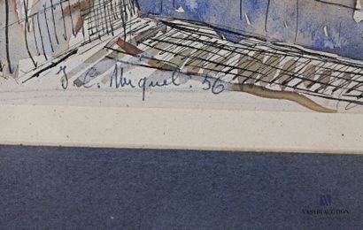 null MIQUEL Joseph Claude (1923-2012)

Vue de fenêtre

Aquarelle sur papier

Signée...
