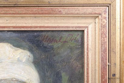 null DÉBUT Marcel (1865-1933)

Portrait de paysanne 

Huile sur panneau

Signée en...