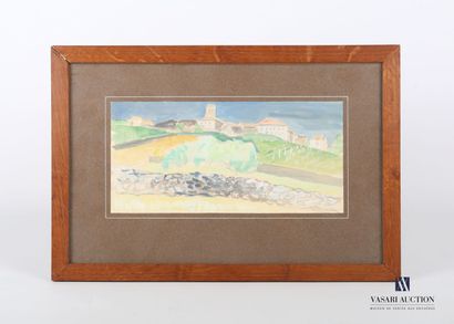 null PALUÉ Pierre (1920-2005)

Vue de village et des coteaux

Aquarelle

Signée en...