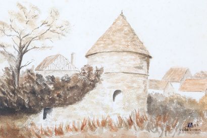 null TOUZÉ (XXth century)

Dovecote at Marchefroy

Watercolor on paper

Signed lower...