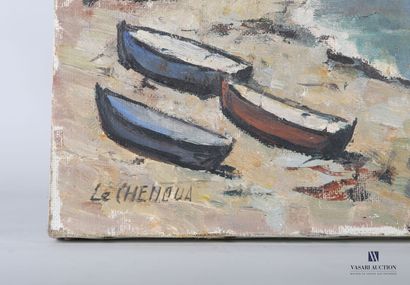 null CANTALOUP J. (XXth century)

The chénoua (Algeria)

Oil on canvas

Signed lower...