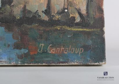 null CANTALOUP J. (XXth century)

The chénoua (Algeria)

Oil on canvas

Signed lower...