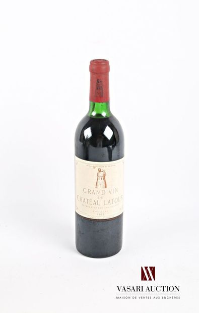 null 1 bottle Château LATOUR Pauillac 1er GCC 1979

	And. a little faded and a little...
