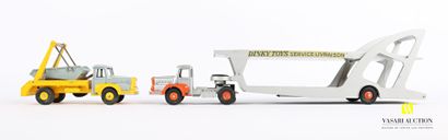 null DINKY SUPERTOYS (FRANCE MECCANO)

Tracteur Unic et semi-remorque porte-voitures...