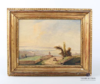 null BULLA (XIXth century)

View of a village

Oil on canvas

Signed lower right

24...