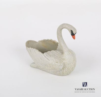 null Sujet en bronze peint figurant un cygne

Haut. : 7,5 cm - Larg. : 4 cm - Prof....